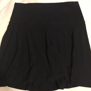 Black A line skirt